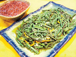 觅得古今的长寿菜(图)