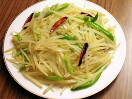 清炒土豆丝的小秘诀(图)